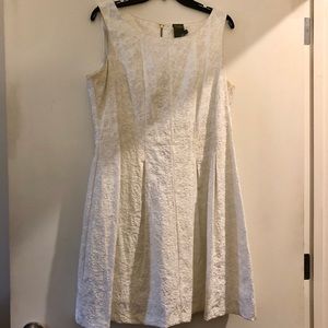 Simple elegant white dress